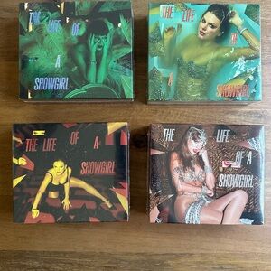 The Life of a Showgirl Deluxe, Limited Edition CDs: Set of all 4